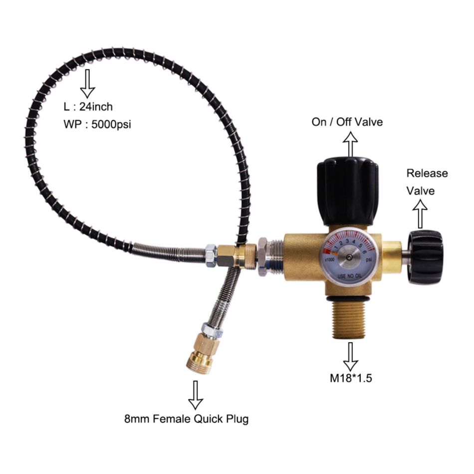 4500Psi 300bar High Pressure Valve